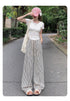 Summer Casual Stripe Loose Trousers